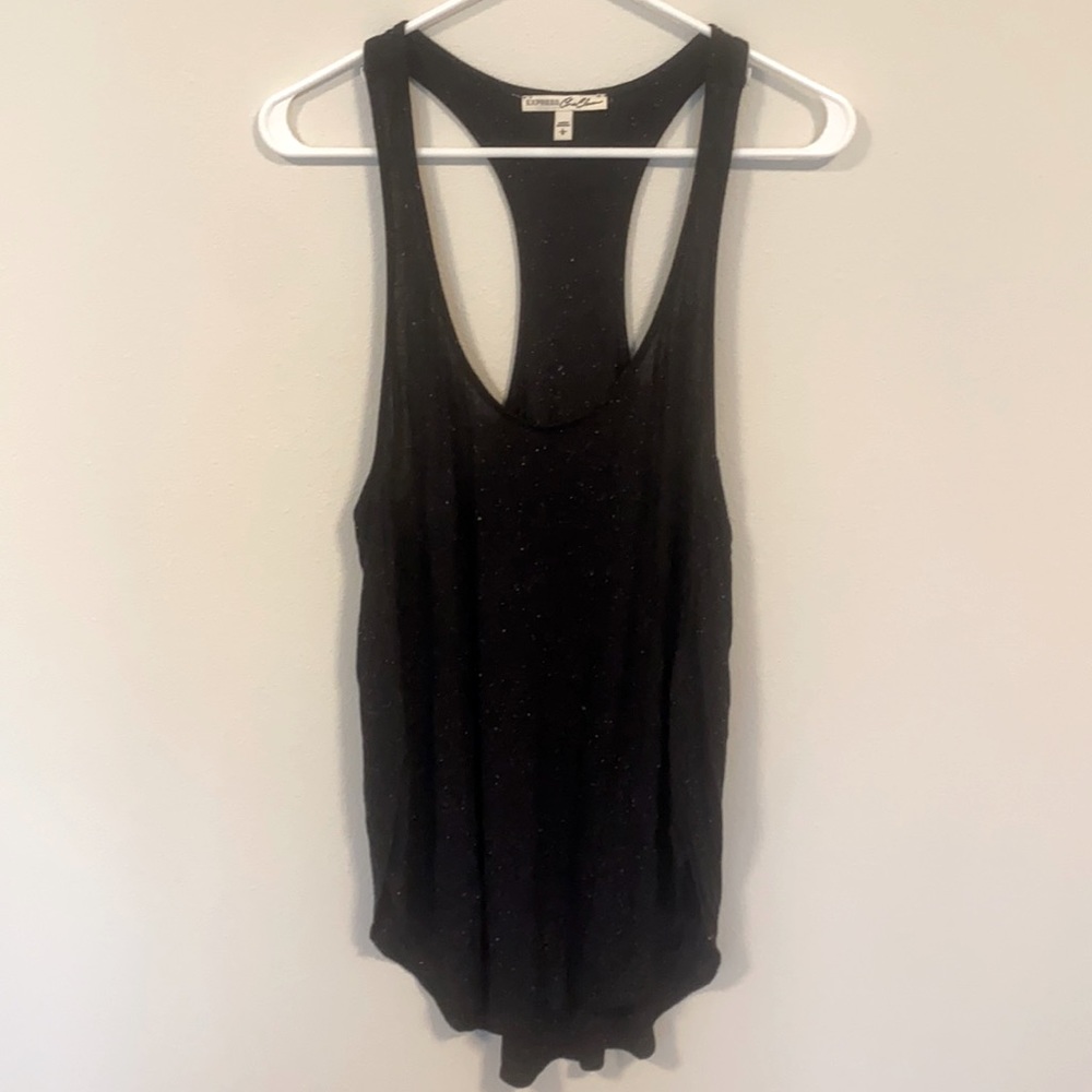 Express black tank top